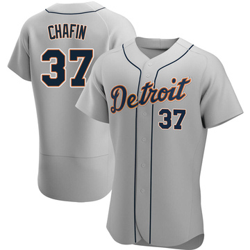Authentic Andrew Chafin Men's Detroit Tigers Gray Road Jersey