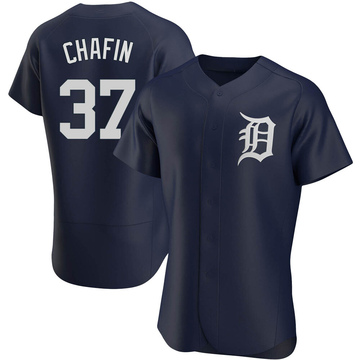 Authentic Andrew Chafin Men's Detroit Tigers Navy Alternate Jersey