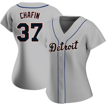 Authentic Andrew Chafin Women's Detroit Tigers Gray Road Jersey