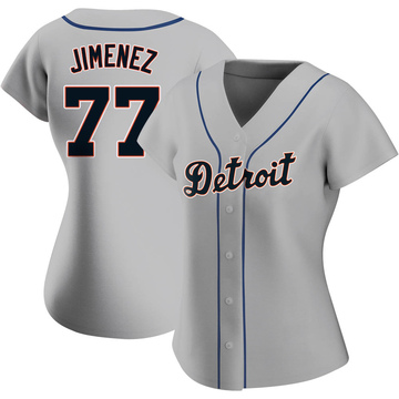 Authentic Joe Jimenez Women's Detroit Tigers Gray Road Jersey