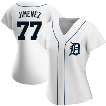 Authentic Joe Jimenez Women's Detroit Tigers White Home Jersey