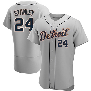 Authentic Mickey Stanley Men's Detroit Tigers Gray Road Jersey
