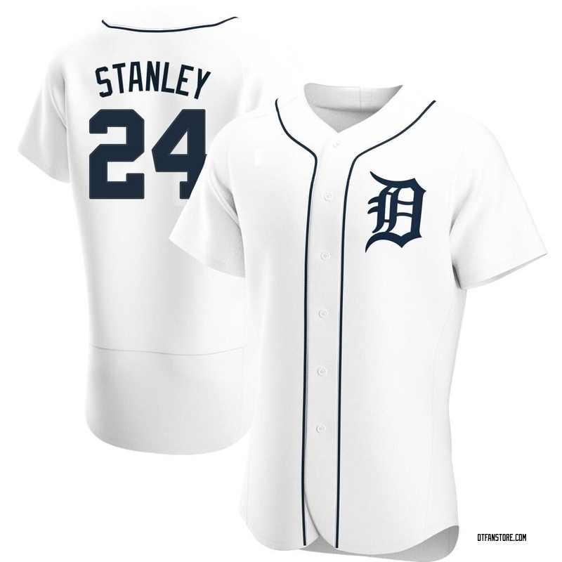 Authentic Mickey Stanley Men's Detroit Tigers White Home Jersey