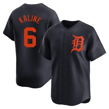 Limited Al Kaline Men's Detroit Tigers Navy Alternate Jersey