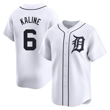 Limited Al Kaline Men's Detroit Tigers White Home Jersey