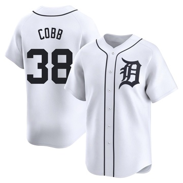 Limited Alex Cobb Youth Detroit Tigers White Home Jersey