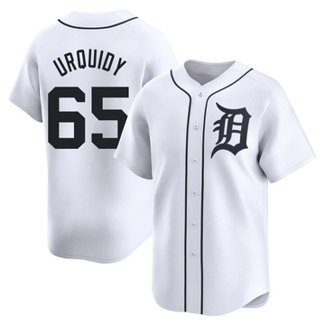 Limited Jose Urquidy Youth Detroit Tigers White Home Jersey