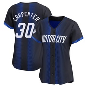 Limited Kerry Carpenter Women's Detroit Tigers Blue 2024 City Connect Jersey