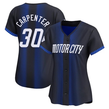 Limited Kerry Carpenter Women's Detroit Tigers Blue 2024 City Connect Jersey