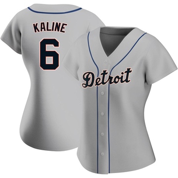 Replica Al Kaline Women's Detroit Tigers Gray Road Jersey