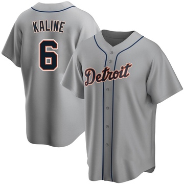Replica Al Kaline Youth Detroit Tigers Gray Road Jersey