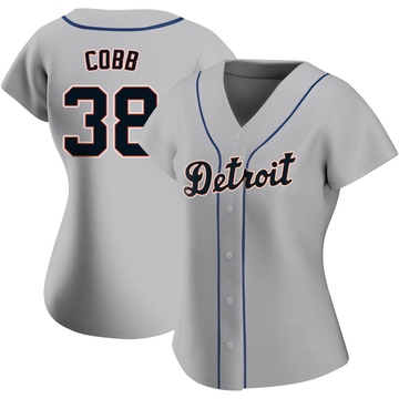 Replica Alex Cobb Women's Detroit Tigers Gray Road Jersey