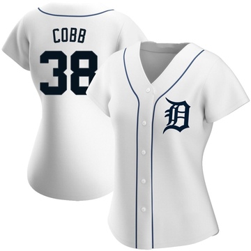 Replica Alex Cobb Women's Detroit Tigers White Home Jersey