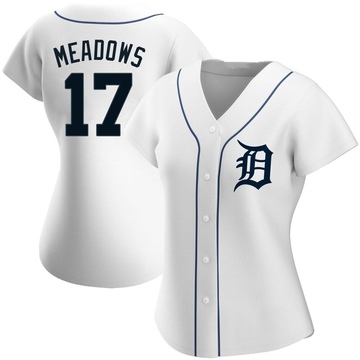Replica Austin Meadows Women's Detroit Tigers White Home Jersey
