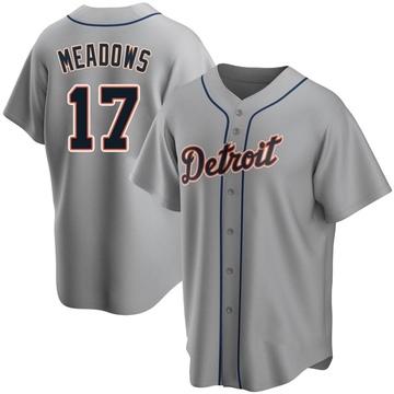 Replica Austin Meadows Youth Detroit Tigers Gray Road Jersey