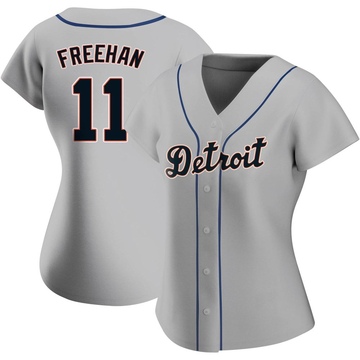 Replica Bill Freehan Women's Detroit Tigers Gray Road Jersey