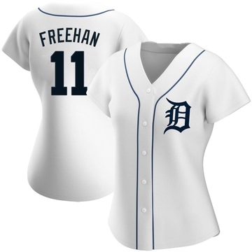 Replica Bill Freehan Women's Detroit Tigers White Home Jersey