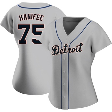 Replica Brenan Hanifee Women's Detroit Tigers Gray Road Jersey