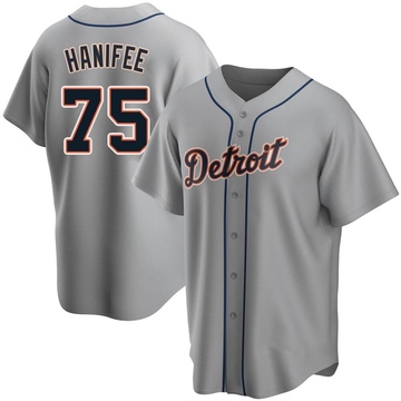 Replica Brenan Hanifee Youth Detroit Tigers Gray Road Jersey