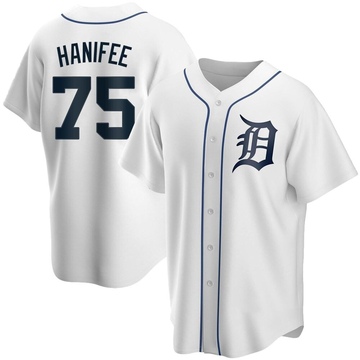 Replica Brenan Hanifee Youth Detroit Tigers White Home Jersey