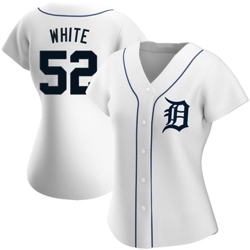 Replica Brendan White Women's Detroit Tigers White Home Jersey