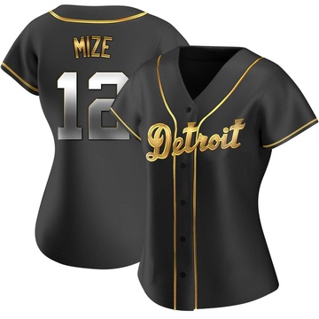Replica Casey Mize Women's Detroit Tigers Black Golden Alternate Jersey