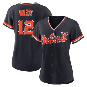 Replica Casey Mize Women's Detroit Tigers Navy Alternate 2nd Jersey