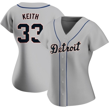 Replica Colt Keith Women's Detroit Tigers Gray Road Jersey
