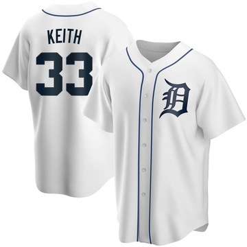 Replica Colt Keith Youth Detroit Tigers White Home Jersey