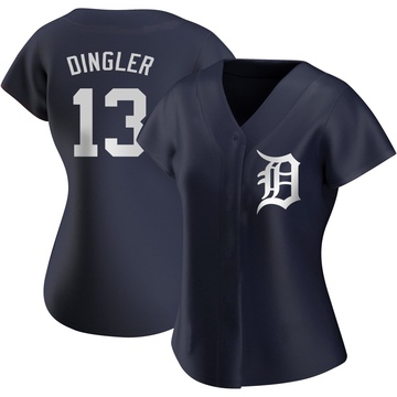 Replica Dillon Dingler Women's Detroit Tigers Navy Alternate Jersey