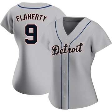 Replica Jack Flaherty Women's Detroit Tigers Gray Road Jersey
