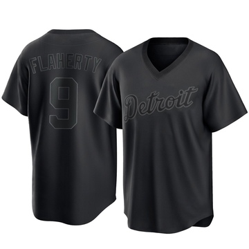 Replica Jack Flaherty Youth Detroit Tigers Black Pitch Fashion Jersey