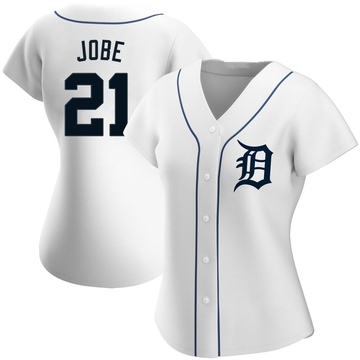 Replica Jackson Jobe Women's Detroit Tigers White Home Jersey