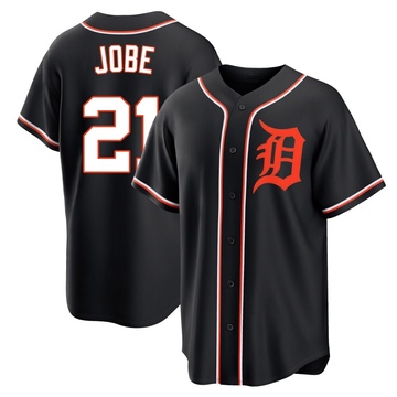 Replica Jackson Jobe Youth Detroit Tigers Black Fashion Out Jersey