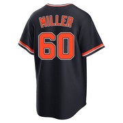 Replica Jake Miller Men's Detroit Tigers Navy Alternate 2nd Jersey