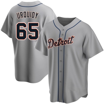 Replica Jose Urquidy Men's Detroit Tigers Gray Road Jersey
