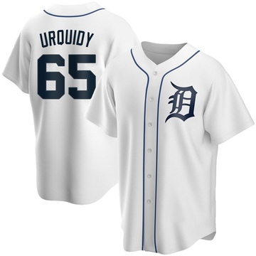 Replica Jose Urquidy Youth Detroit Tigers White Home Jersey