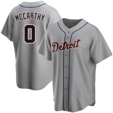 Replica Nolan Mccarthy Men's Detroit Tigers Gray Road Jersey