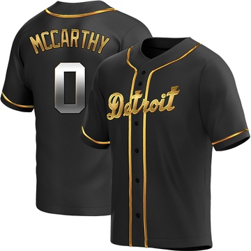 Replica Nolan Mccarthy Youth Detroit Tigers Black Golden Alternate Jersey