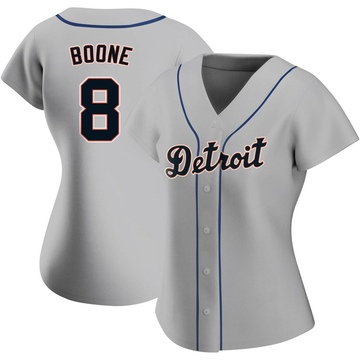 Replica Ray Boone Women's Detroit Tigers Gray Road Jersey