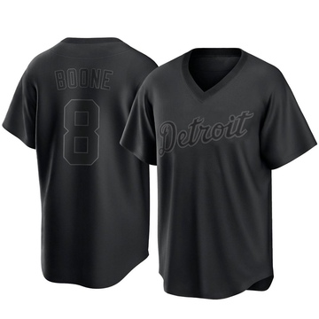 Replica Ray Boone Youth Detroit Tigers Black Pitch Fashion Jersey