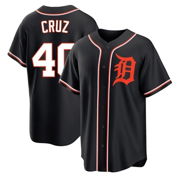 Replica Trei Cruz Youth Detroit Tigers Black Fashion Out Jersey