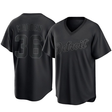 Replica Ty Madden Youth Detroit Tigers Black Pitch Fashion Jersey