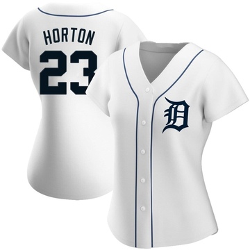 Replica Willie Horton Women's Detroit Tigers White Home Jersey